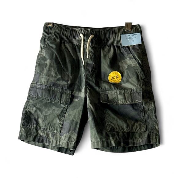 Cat & Jack Other - Cat &‎ Jack Size Small (6/7) Drawstring Shorts, cargo military army easy on